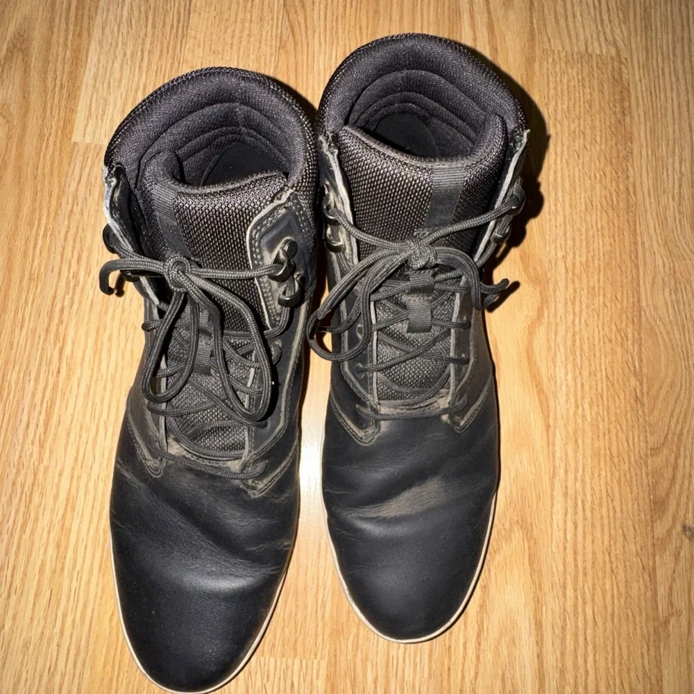 Timberland Men's Size 11 Graydon Mid Lace Up Black Lace Sneaker Boots